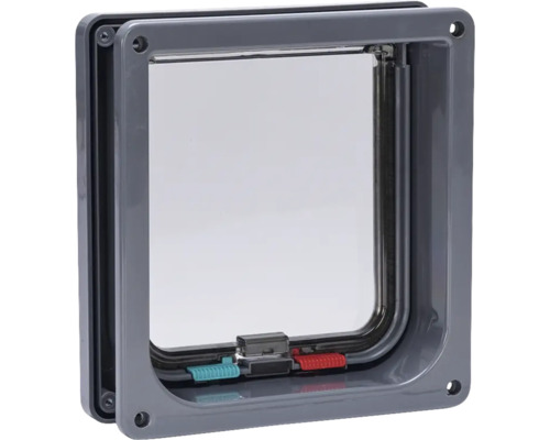 Katzenklappe mit Verriegelungsmechanismus