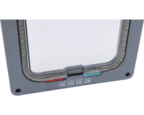 Haustierklappe mit Verriegelungsfunktionen für den Innen- und Außenbereich