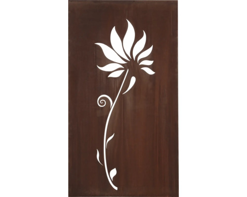 Dekorplatte mit Blumenausschnitt