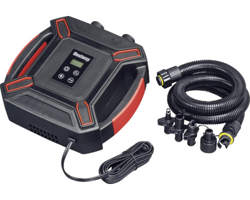 Bestway Luftpumpe mit Schlauch und Zubehör