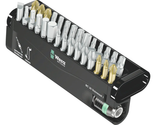 Wera Bit-Check mit verschiedenen Schrauberbits