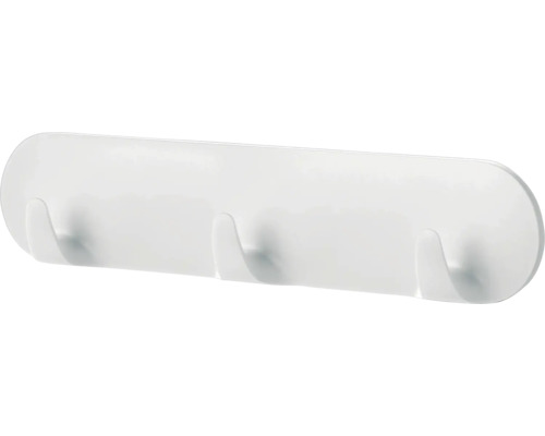 Kleiderhakenleiste mit drei Haken zur Wandmontage