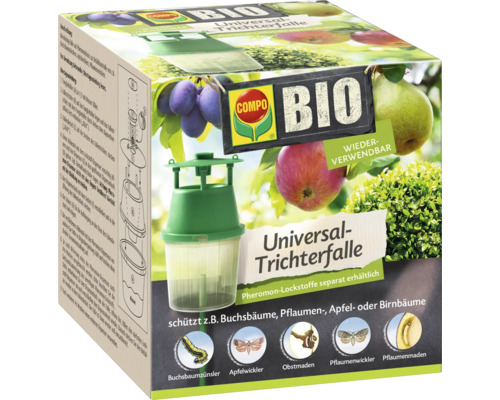 Compo Universal Trichterfalle zum Schutz von Buchsbäumen, Pflaumen-, Apfel- oder Birnbäumen