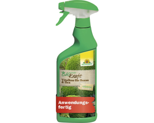 BioKraft Vitalkur Neudorff Buxus & Ilex 500 ml Anwendungsfertiges Pumpspray