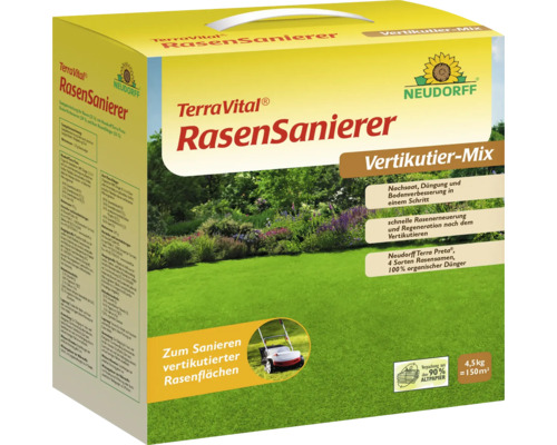 TerraVital RasenSanierer Vertikutier-Mix 4,5 kg 150 m²