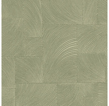 Tapete mit abstraktem Linienmuster in rechteckigen Feldern