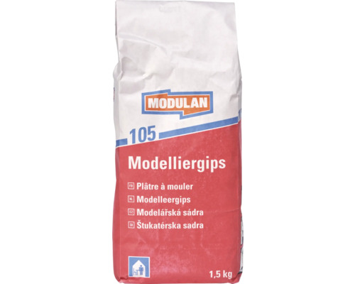 MODULAN 105 Modelliergips weiß 1,5 kg