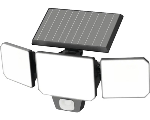 Solar LED Wandstrahler IP44 1200 lm 6500K tageslichtweiß