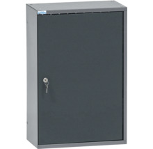 Hängeschrank Küpper 400 x 600 x 200 mm 2 Einlegeböden 1 Tür 1 Lochrückwand grau