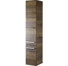 Hochschrank Sanox Stretto BxHxT 35 x 160 cm x 35 cm Frontfarbe tabacco
