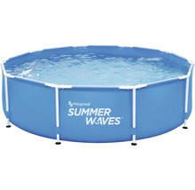 Aufstellpool Ø 3,05 m H 0,76 m Kunstoff blau inkl. Filteranlage