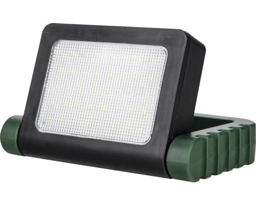 LED Solar Akkuleuchte auch mit USB-C aufladbar 4W 600 lm 6500 K schwarz/grün LED Solar Akkuleuchte auch mit USB-C aufladbar 4W 600 lm 6500 K schwarz/grün