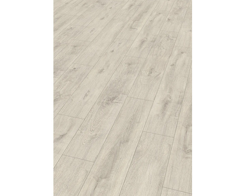 Laminat Nature Sense Eiche Sedan Landhausdiele 1292 x 193 x 10 mm Heller Laminatboden mit Holzstruktur