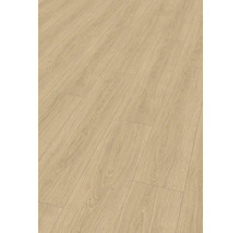 Nahaufnahme von Laminatboden mit Holzoptik
