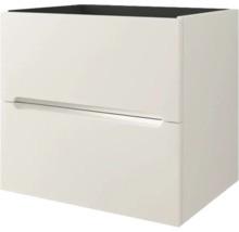 Waschtischunterschrank Baden Haus Kim BxHxT 60 x 55 cm x 46 cm Frontfarbe weiß matt 55976