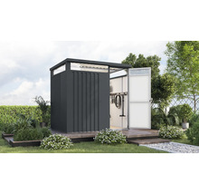Gartenhaus Karibu Nosten 1,5 228 x 186 cm anthrazit