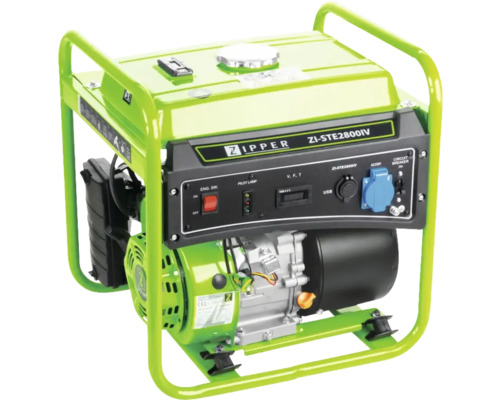 Zipper Stromerzeuger mit Rahmen