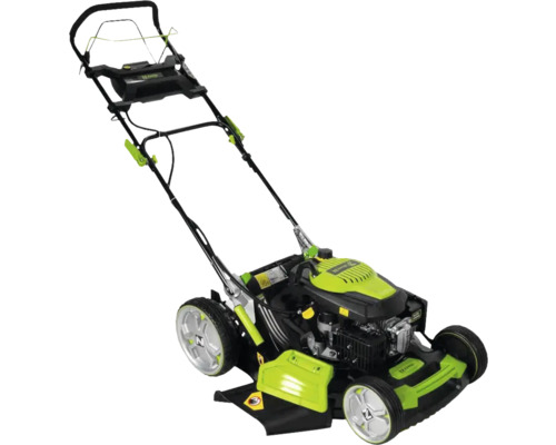 Benzinrasenmäher mit Grasfangkorb