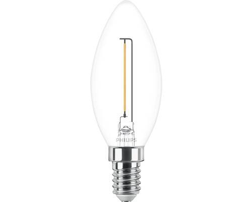 LED Kerzenlampe B35 klar E14/1,4W(15W) 136 lm 2700 K warmweiß