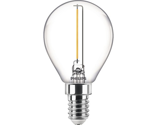 LED Tropfenlampe P45 klar E14/1,4W(15W) 136 lm 2700 K warmweiß