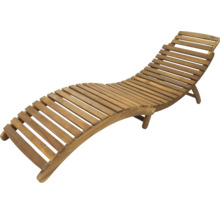 Holzliege für den Garten