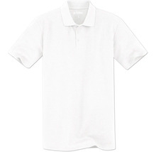 Weißes Poloshirt