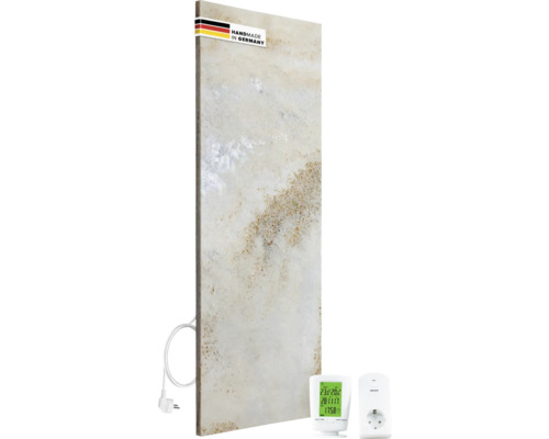 Infrarot Natursteinheizung Marwona Shiva 100x40 cm 800 Watt inkl. Funkthermostat und Empfänger Infrarot Natursteinheizung Marwona Shiva 100x40 cm 800 Watt inkl. Funkthermostat und Empfänger