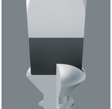 Schraubendreher, der eine Schraube festzieht