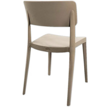 Stapelstuhl Veba Wing 82 x 47 x 45 cm Kunststoff beige