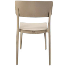Stapelstuhl Veba Wing 82 x 47 x 45 cm Kunststoff beige
