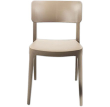 Stapelstuhl Veba Wing 82 x 47 x 45 cm Kunststoff beige