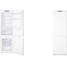 Kühl- und Gefrierkombination Amica EKGCS 387 941 BxHxT 56 x 178 x 56 cm Kühlteil 190 l Gefrierteil 56 l