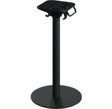 Tischgestell Urban niedrig Outdoor Edelstahl 45×45×72 cm schwarz