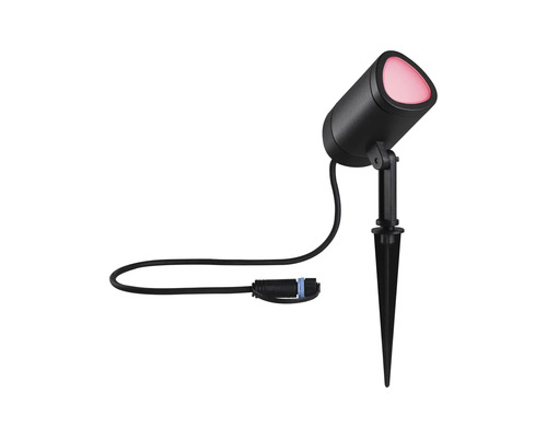 Gartenstrahler mit Erdspieß und Kabel