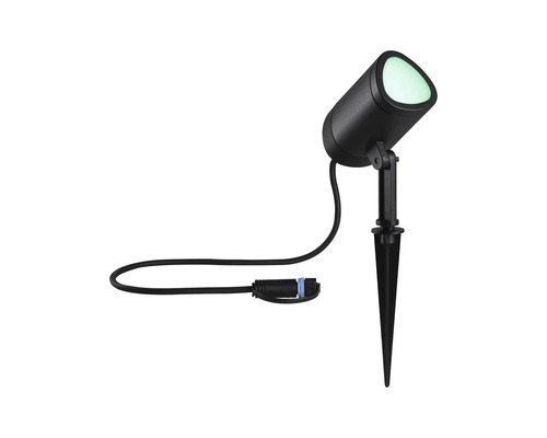 Gartenstrahler mit Erdspieß und Anschlusskabel