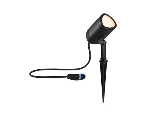 Gartenstrahler mit Erdspieß und Kabel