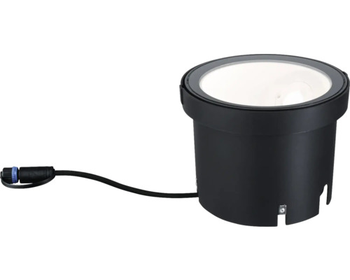 Paulmann Plug & Shine LED Bodeneinbauleuchte 75° 6,1W 210 lm 3000 K Ocos anthrazit Bodeneinbaustrahler für den Außenbereich mit Anschlusskabel
