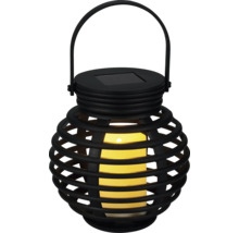 Dekorative Solarlaterne mit Kerze für den Außenbereich