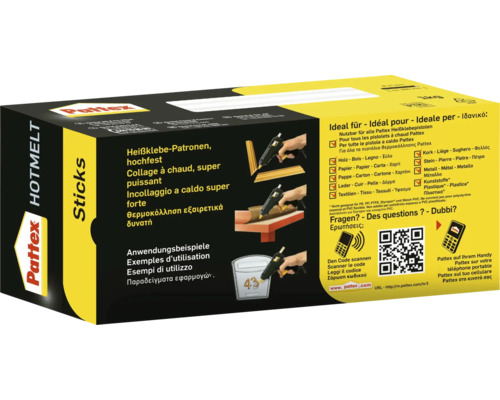 Pattex Hotmelt Sticks Verpackung