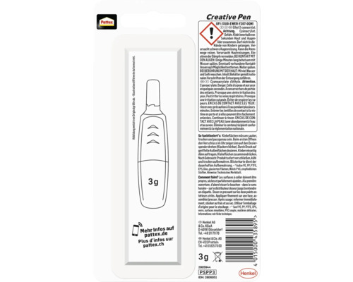 Pattex Creative Pen 3 Gramm