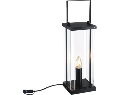 Paulmann Plug & Shine Classic Laterne IP44 E14/2W 1900 K 51,5 cm anthrazit 24V
