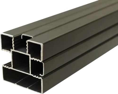 Alupfosten Ecosteck inkl. Pfostenkappen 6,8 x 6,8 x 180 cm anthrazit Alupfosten Ecosteck inkl. Pfostenkappen 6,8 x 6,8 x 180 cm anthrazit