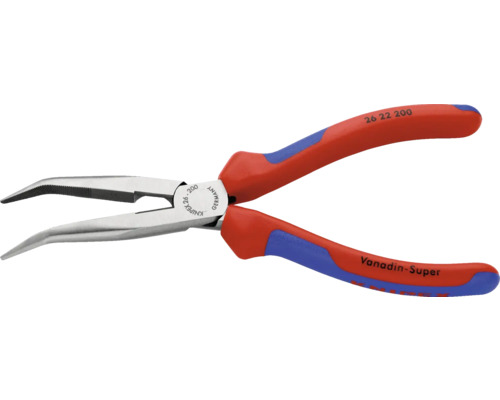 Flachrundzange mit Schneide Knipex 2622200 200 mm