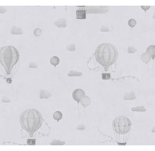 Tapete mit Ballons und Wolkenmuster