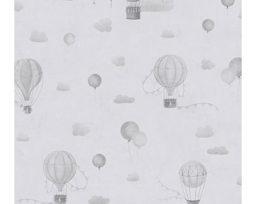 Tapete mit Ballons und Wolkenmuster