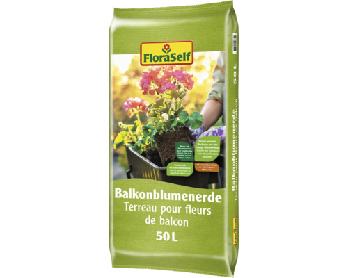 Balkonblumenerde FloraSelf 50 L