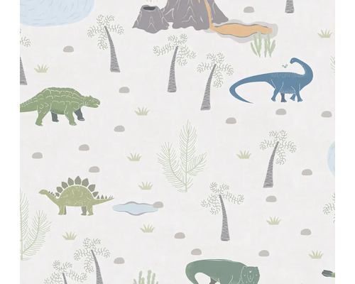 Tapete mit Dinosaurier Motiven