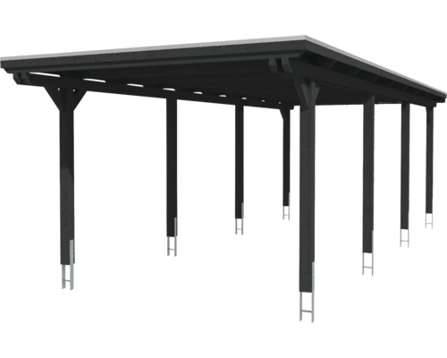 Holzcarport mit Pfosten