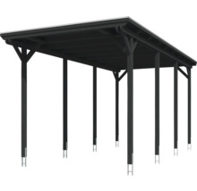 Carport aus Holz mit Flachdach