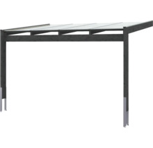 Terrassenüberdachung SKAN HOLZ Novara 450 x 309 cm anthrazit